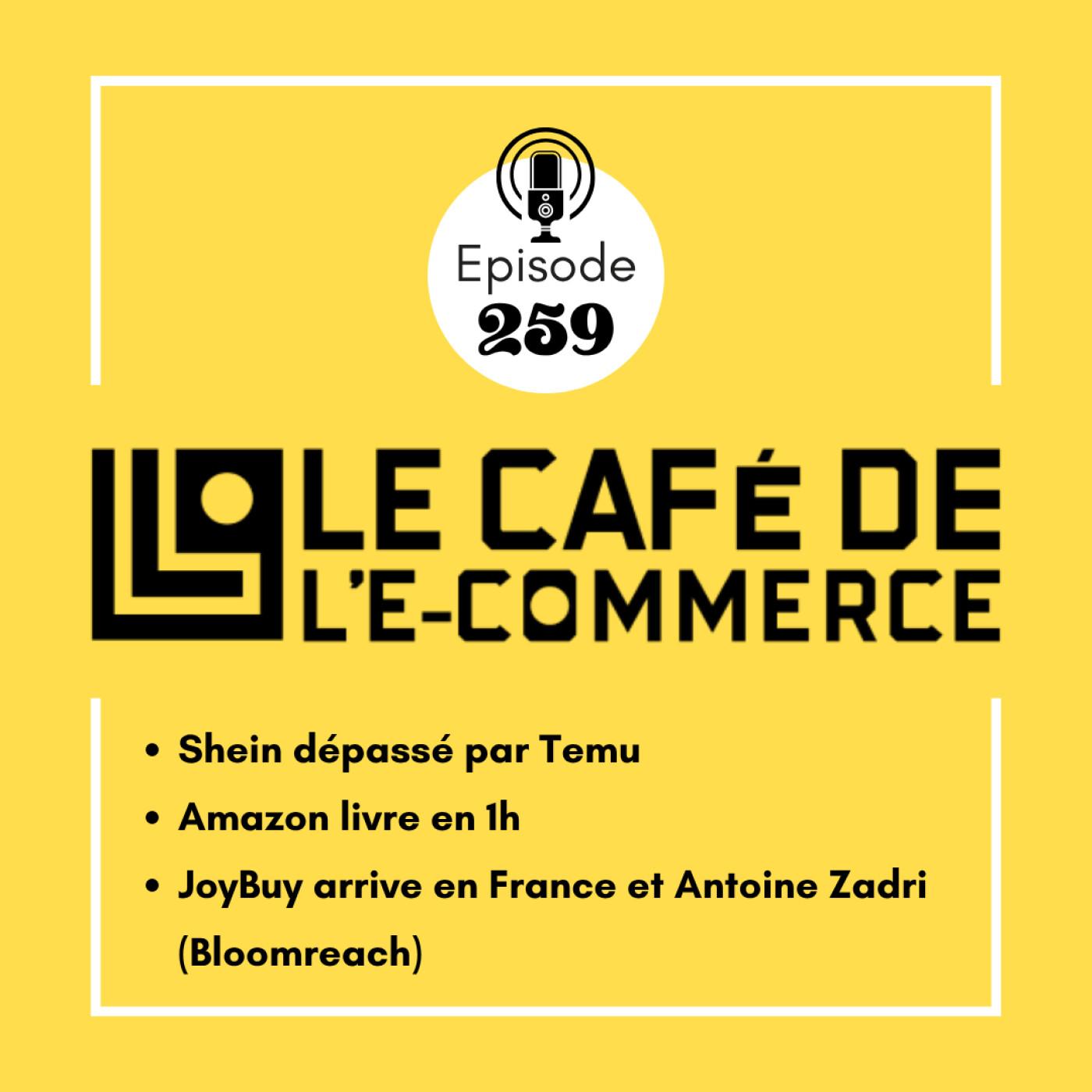 Shein dépassé par Temu, Amazon livre en 1h, JoyBuy arrive en France